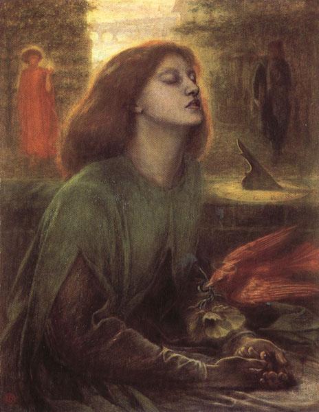 Dante Gabriel Rossetti Beata Beatrix oil painting image